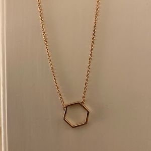 Tory Burch Hexagon necklace
